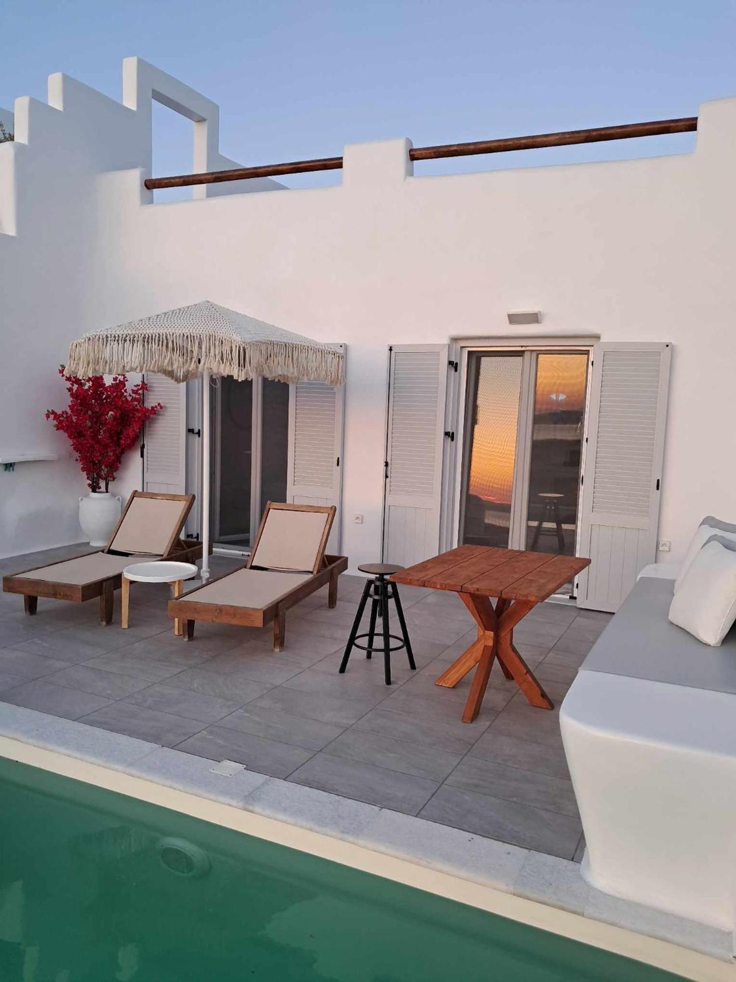 Ariadne'S Crown Luxury Suites With Private Pool Vívlos Exterior foto