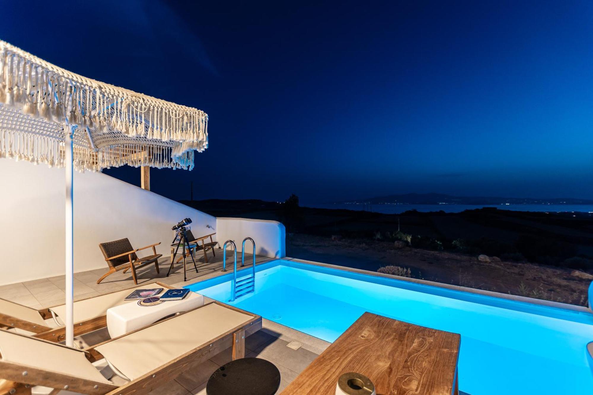 Ariadne'S Crown Luxury Suites With Private Pool Vívlos Exterior foto